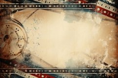 36 different vintage filmstrip backgrounds in sepia colors Product Image 7