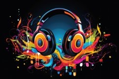 12x different colorful modern music backgrounds Product Image 4