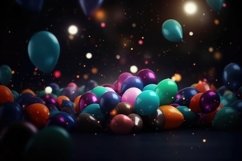 12x Festive balloons birthday backgrounds Product Image 4