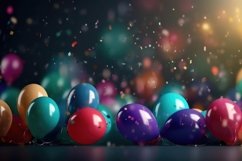 12x Festive balloons birthday backgrounds Product Image 10