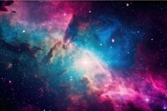 12x Colorful galaxies and nebulae in the night sky - Vol 1 Product Image 11
