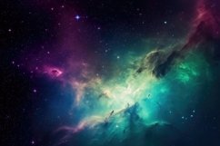 12x Colorful galaxies and nebulae in the night sky - Vol 1 Product Image 12