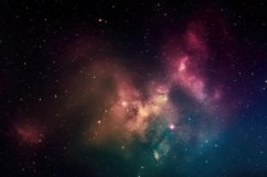 12x Colorful galaxies and nebulae in the night sky - Vol 1 Product Image 7