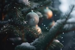 Beautiful christmas pine tree background Product Image 1