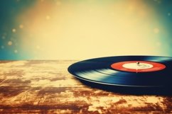 A vintage vinyl music background Product Image 1