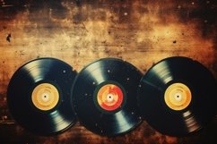 12x different vintage vinyl music backgrounds Product Image 7