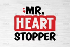 Mr heart stopper SVG, The Heart Stopper SVG Design Product Image 2