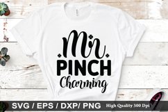 Mr Pinch Charming SVG - St. Patrick&#039;s Day Design Product Image 1