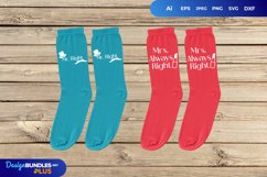 Mr Right - Mrs Always Right SVG Product Image 1
