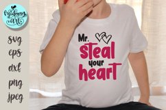 Mr. Steal your heart svg, Love svg Product Image 1