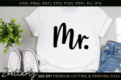 Family Love SVG MR Valentine Mister Dad Husband T-shirt Mug Product Image 2