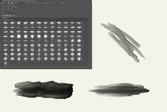 Realistic watercolor brushes Product Image 15