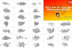 Watercolor Brush Bundle 07 Product Image 5