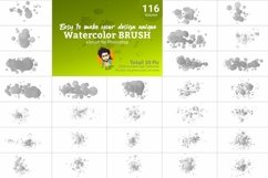 Photoshop Watercolor Brush Bundle Product Image 22