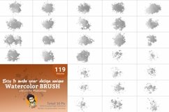 Photoshop Watercolor Brush Bundle Product Image 24