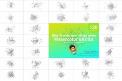 Photoshop Watercolor Brush Bundle Product Image 25