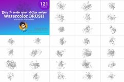 Photoshop Watercolor Brush Bundle Product Image 26