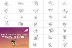 Watercolor Brush Bundle Vl 06 Product Image 11