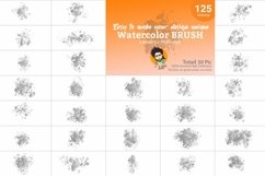 Watercolor Brush Bundle Vl 08 Product Image 8