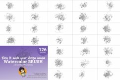 Photoshop Watercolor Brush Bundle Product Image 30