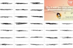 Watercolor Brush Bundle Vl 08 Product Image 4