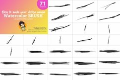 Watercolor Brush Bundle Product Image 17