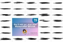 Watercolor Brush Bundle 04 Product Image 6