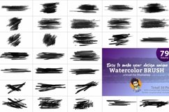 Watercolor Brush Bundle 04 Product Image 11