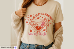 Bachelorette Party Martini Bride PNG Design Product Image 3