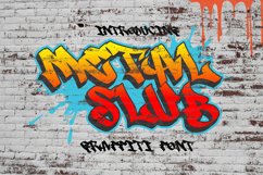 Metal Slub - Realistic Graffiti Tag Font Product Image 1