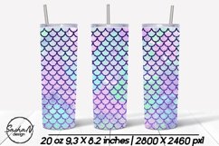 Mermaid tumbler Product Image 1