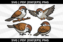 Sparrow cricut Silhouette,kids Shirt Product Image 1