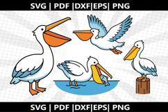 Pelican cricut Silhouette,kids Shirt Product Image 1