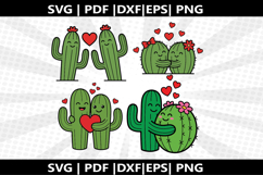 Cactus COUPLE cricut Silhouette,kids Shirt ,Cut Product Image 1