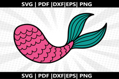 Mermaid tail cricut Silhouette,kids Shirt Product Image 1