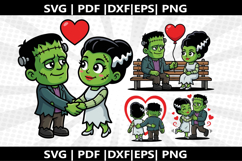 frankenstein cricut Silhouette,kids Shirt Product Image 1