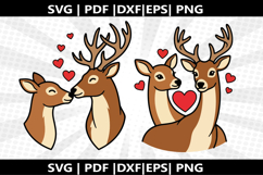 Deer doe cricut Silhouette,kids Shirt Product Image 1