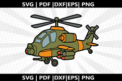 Helicopter cricut Silhouette,kids Shirt Product Image 2