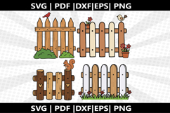 Wooden Fence cricut Silhouette,kids Shirt Product Image 1