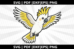 Cockato cricut Silhouette,kids Shirt Product Image 2