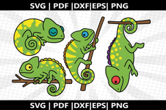 Chameleon cricut Silhouette,kids Shirt Product Image 1