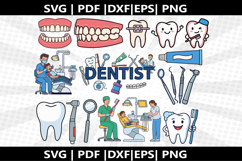 Dentist cricut Silhouette,kids Shirt Product Image 1