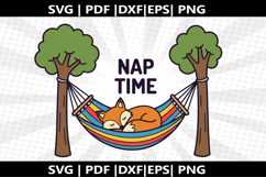 Hammock Napping cricut Silhouette,kids Shirt ,Cut Product Image 2