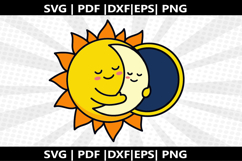 Eclipse Love cricut Silhouette,kids Shirt ,Cut Product Image 2