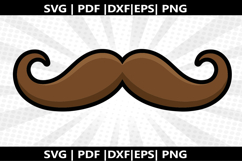 Mustache cricut Silhouette,kids Shirt Product Image 2