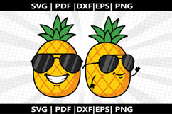 Pinapple cool cricut Silhouette,kids Shirt Product Image 1