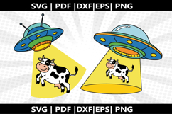 UFO Abduction cricut Silhouette,kids Shirt Product Image 1