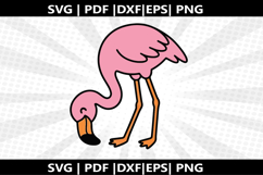 Flamigo cricut Silhouette,kids Shirt Product Image 2