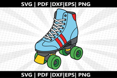 Roller skate cricut Silhouette,kids Shirt Product Image 2