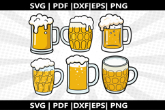 Beer mugs cricut Silhouette,kids Shirt Product Image 1